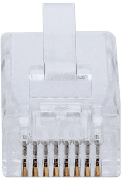 „Intellinet“ RJ45 8P/8C Cat 5e UTP kištukas/viela praeinamasis 50 vnt.