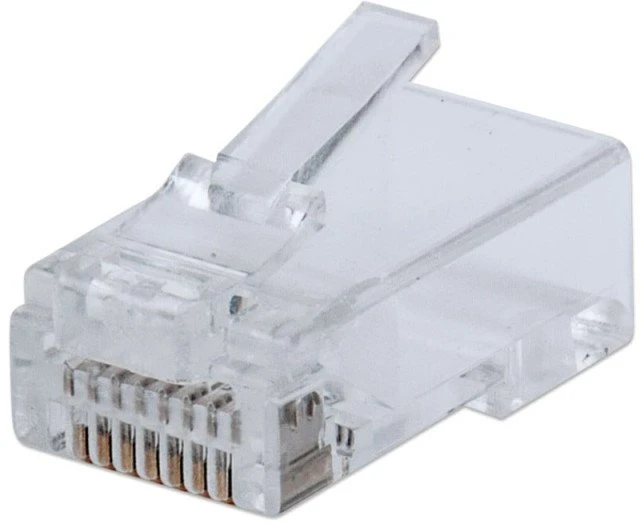 „Intellinet“ RJ45 8P/8C Cat 5e UTP kištukas/viela praeinamasis 50 vnt.