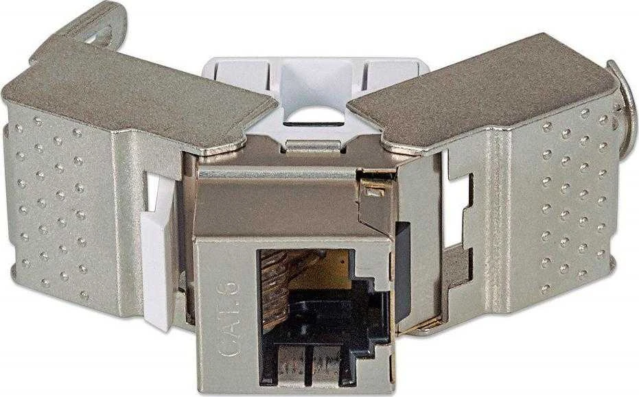 „Intellinet 167222“ modulis „Keystone RJ45 FTP Cat6“, savaime užsibaigiantis, metalinis