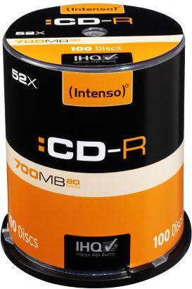 Intenso CD-R 700 MB 52x 50 vnt (1001125)
