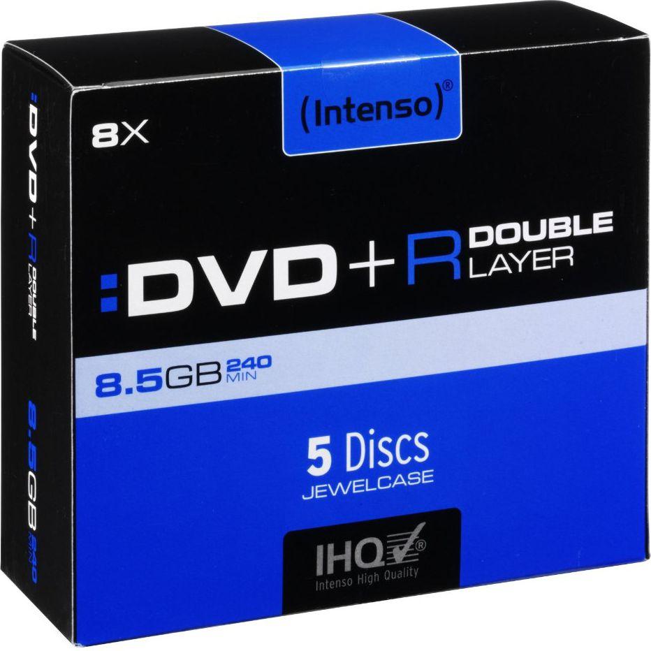 Intenso DVD+R DL 8.5 GB 8x 5 vnt (4311245)