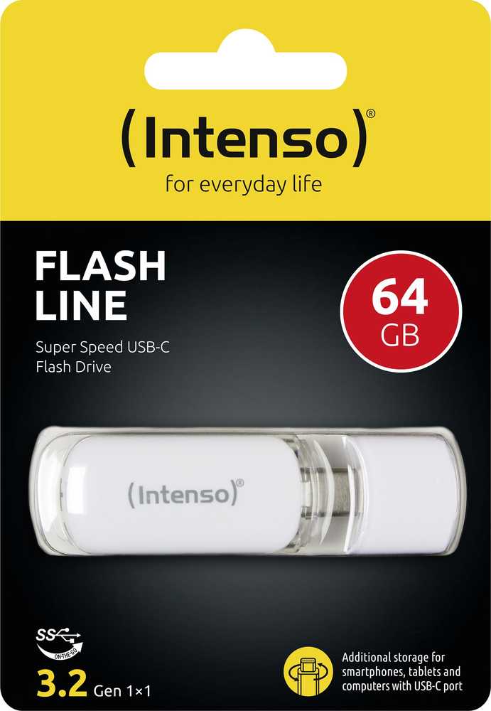 „Intenso Flash Line“ atmintinė, 64 GB (3538490)