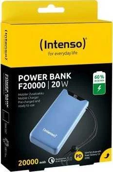 Intenso Intenso 7332055 maitinimo blokas ličio polimeras (LiPo) 20000 mAh Mėlyna