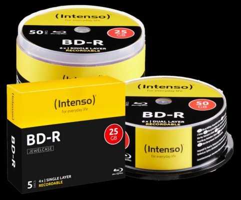 Intenso BD-R 25 GB 6x 50 vnt (5001115)