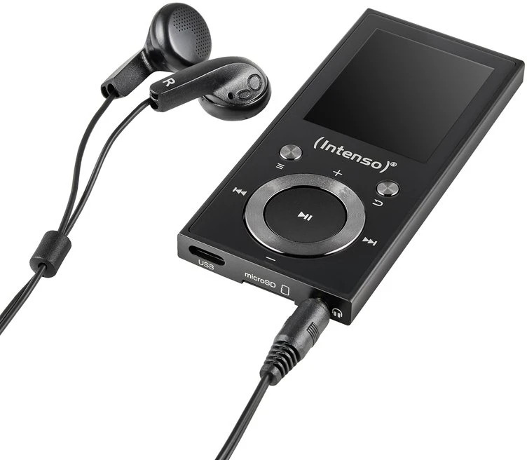 Intenso MP3 Videoplayer 1,8 Video Scooter BT 64GB Juodas