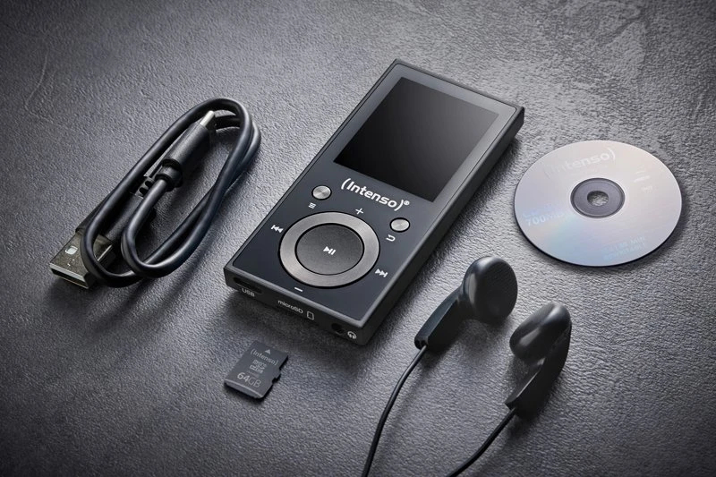 Intenso MP3 Videoplayer 1,8 Video Scooter BT 64GB Juodas