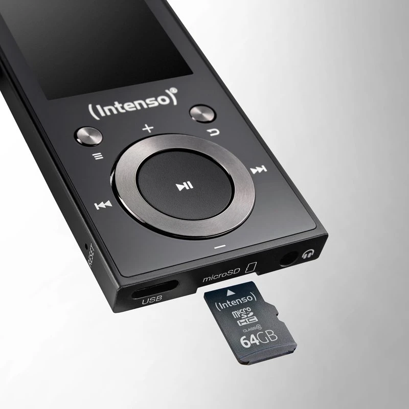 Intenso MP3 Videoplayer 1,8 Video Scooter BT 64GB Juodas
