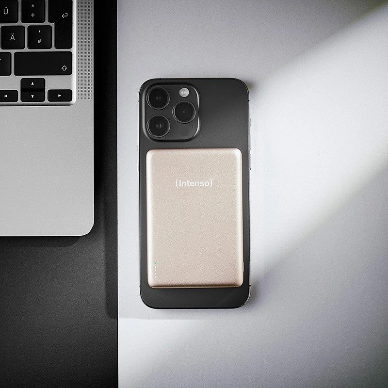 Išorinė baterija Intenso 7344031, 10000 mAh, su belaidžio įkrovimo funkcija