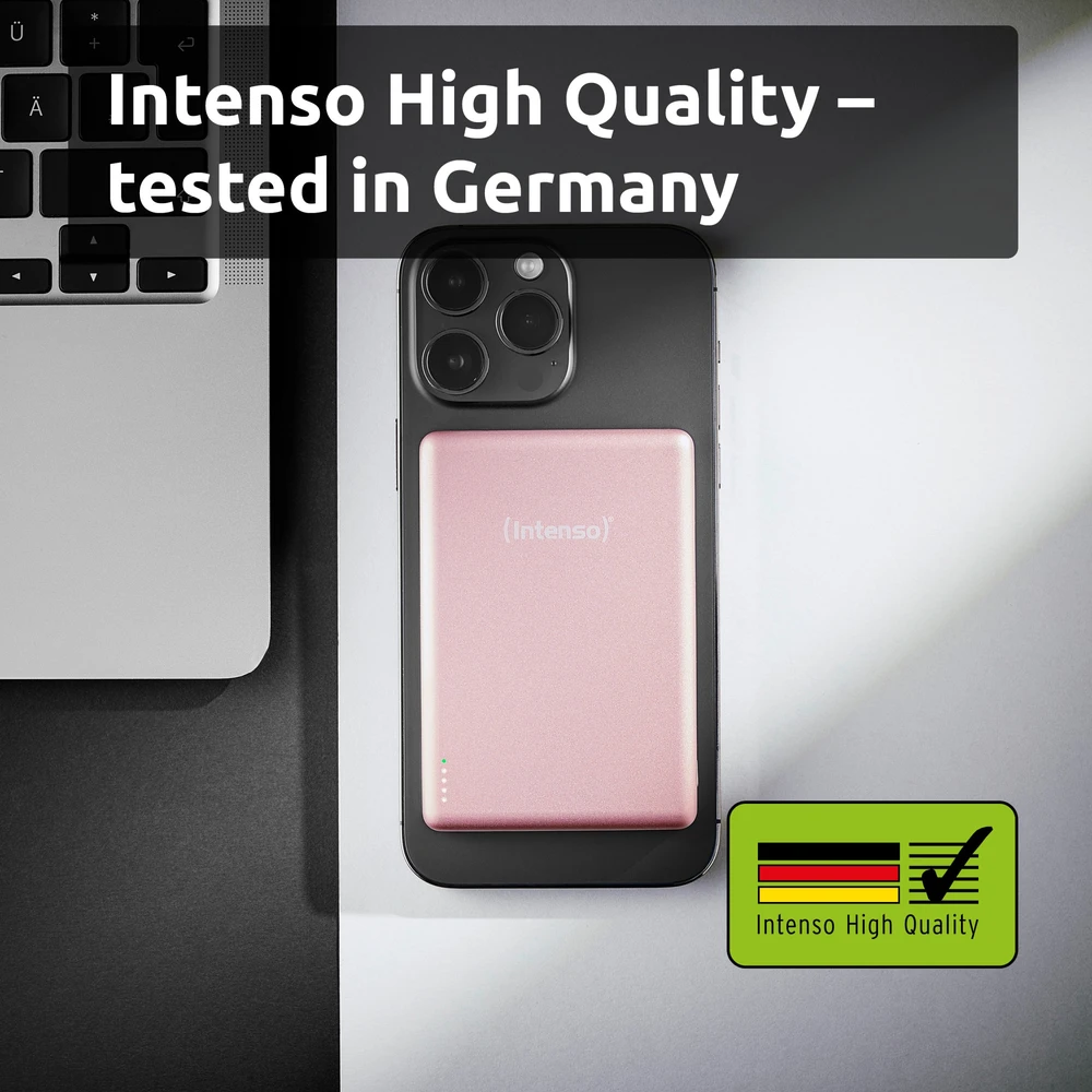 Išorinė baterija USB 10000MAH MAG/ROŽINĖ 7344033 INTENSO
