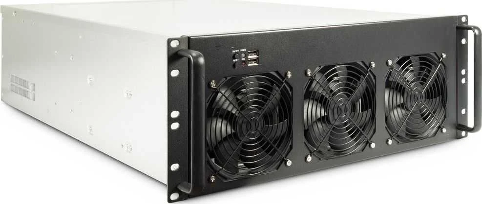 19 Inter-Tech 4F28 MINING-RACK (juodas)