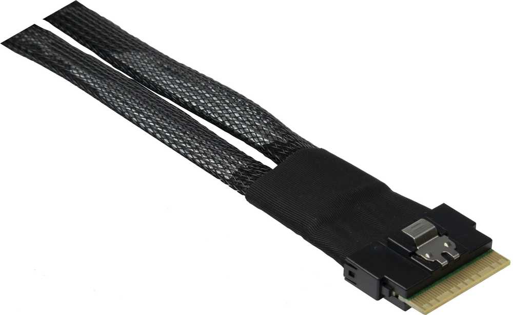 Inter-Tech Inter-Tech 88885641 kabelis SAS 0,75 m 24 Gbit/s Juodas