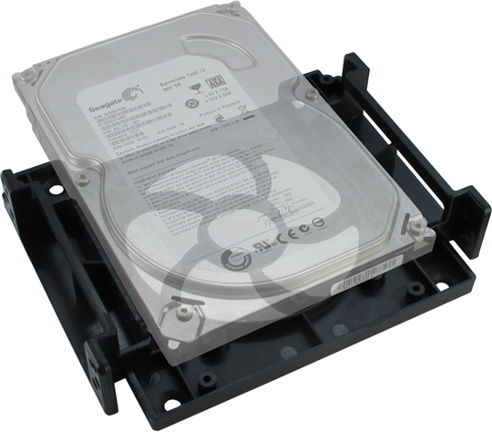 Inter-Tech HDD / SSD tvirtinimo rėmas 2,5" arba 3,5" 5,25"