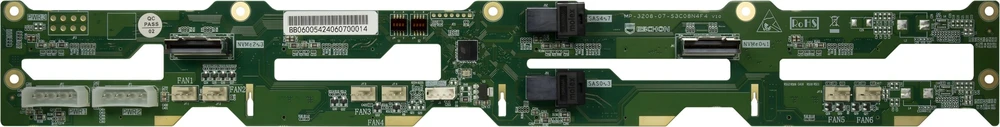 Inter Tech „InterTech IPC“ pagrindinė plokštė BP-4708-NVMe 8x