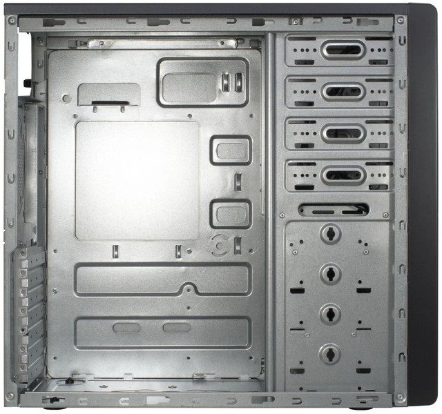„Inter-Tech IT-8835 Ripple“, bokšto korpusas - juodas