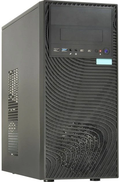 „Inter-Tech IT-8835 Ripple“, bokšto korpusas - juodas