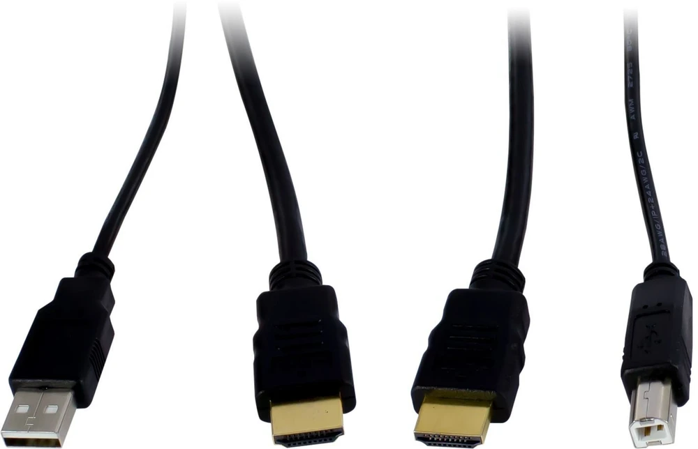 Inter-Tech IPC KVM Dongle KT-150H HDMI RJ45, skirtas KVM komutatoriui