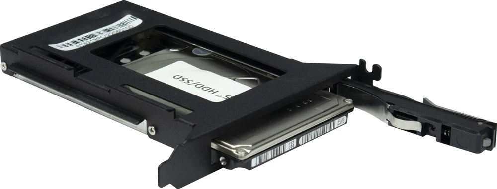 „Inter-Tech“ kietojo disko rėmelis 1 x 6,35 cm 2,5 colio PCI lizdui