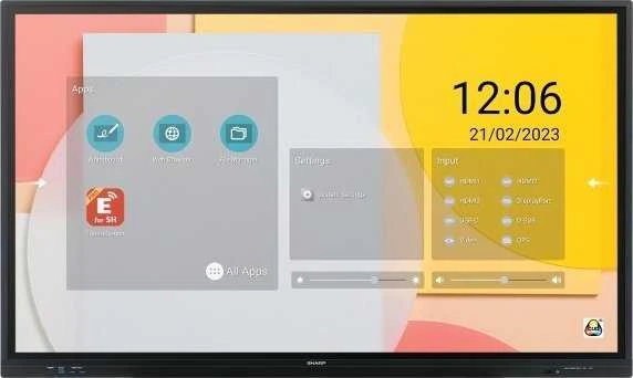 Monitorius NEC Touch PN-LC652 65 colių LFD lietimui jautrus ekranas – UHD 450CD/QM 16/7 „Android“ operacinė sistema