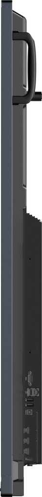 System interaktywny ViewSonic Viewsonic IFP7533-G signage display Interaktyvus płaski panel 190,5 cm (75'') LCD 350 cd/m 4K Ultra HD Juodas Ekran dotykowy Procesor įmontuotas Android 11