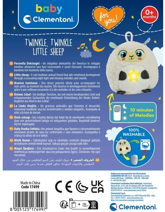 Baby Clement Baby_Clement Žaislas Clementoni Twinkle Twinkle Sheep 17499