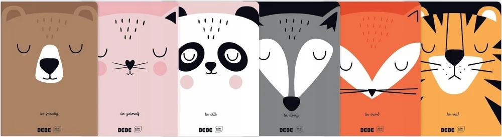 Interdruk Interprint Notepad A5/32K, spalvingas trijų eilučių BB (10 vnt.)