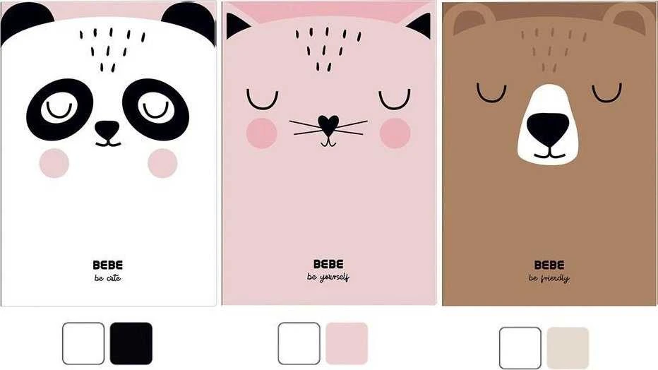 Interdruk Interprint Notepad B6 32 lapų sklandžiai Friends Girl