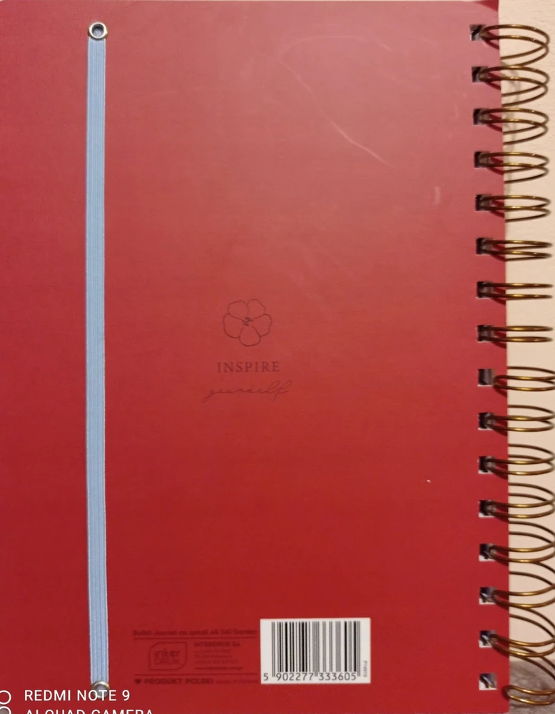 Interdruk Organizatorius A5/240K ant spiralinio Bujo sodo