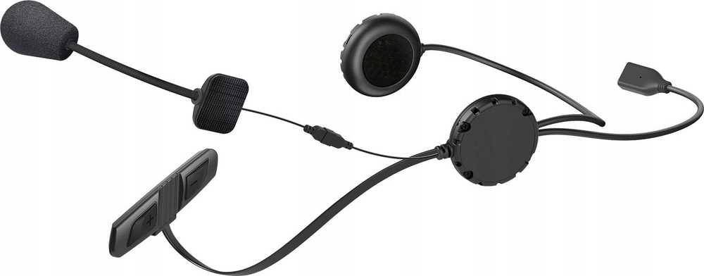 Ausinės Sena 3SPLUS-WB-10 Motorbike intercom Bluetooth 400 m Juodas