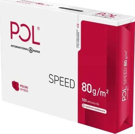 Igepa Spausdinimo Popierius - POLSPEED A4 80g/m² 500 lapų Baltas Matinis