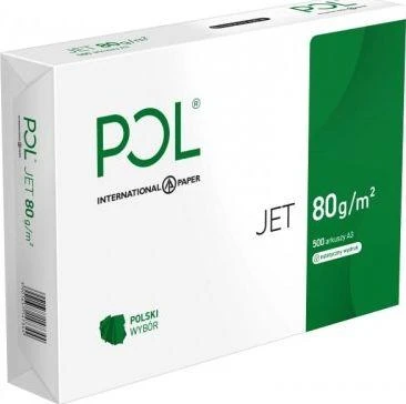 International Paper Tarptautinis popierius Kopijavimo popierius PolJet A3 80g 500 lapų