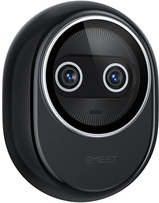 Webcam - Emeet Piko+ 4K dviejų objektyvų, AI automatinis fokusavimas, triukšmo slopinimo mikrofonai, juoda
