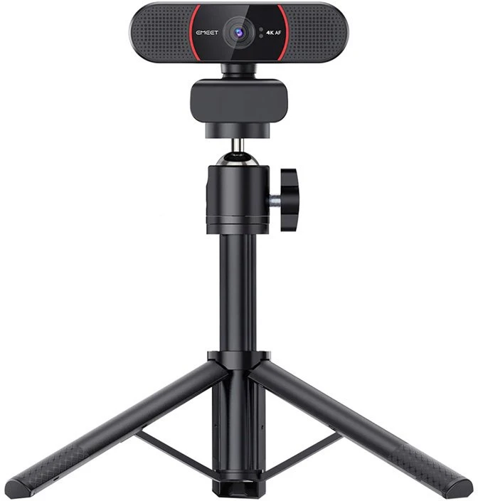 Webkamera - Emeet SmartCam C960 4K, Sony jutiklis, triukšmo slopinimo mikrofonai, plati suderinamumas
