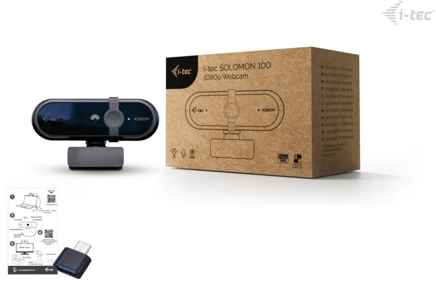 I-tec SOLOMON 100 1080p internetinė kamera