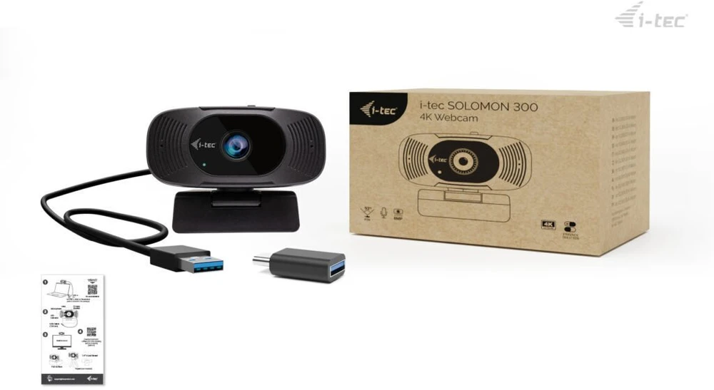 I-tec SOLOMON 300 4K internetinė kamera