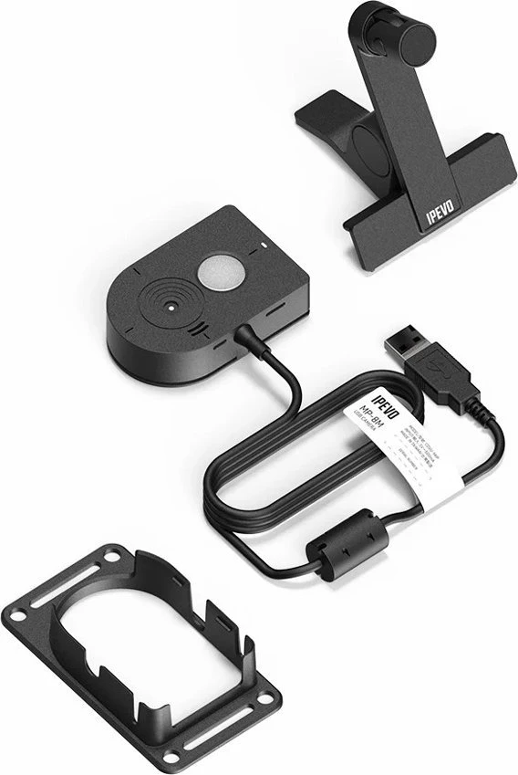 IPEVO MP-8M daugiafunkcė kamera, 8Mpx, 4K, 30 FPS, 12x priartinimas, automatinis fokusavimas, įvairiakryptis mikrofonas, LED 172 lx, USB