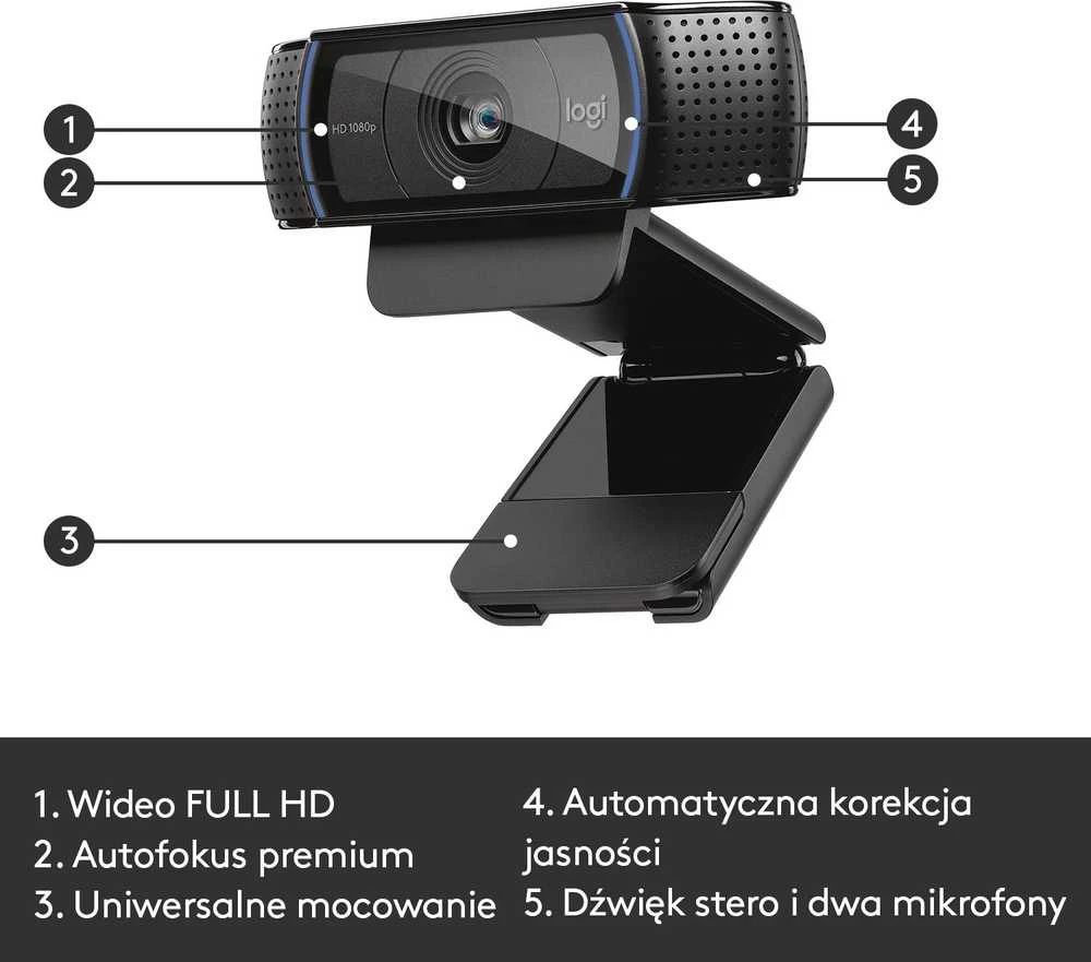 Internetinė kamera Logitech C920 HD Pro