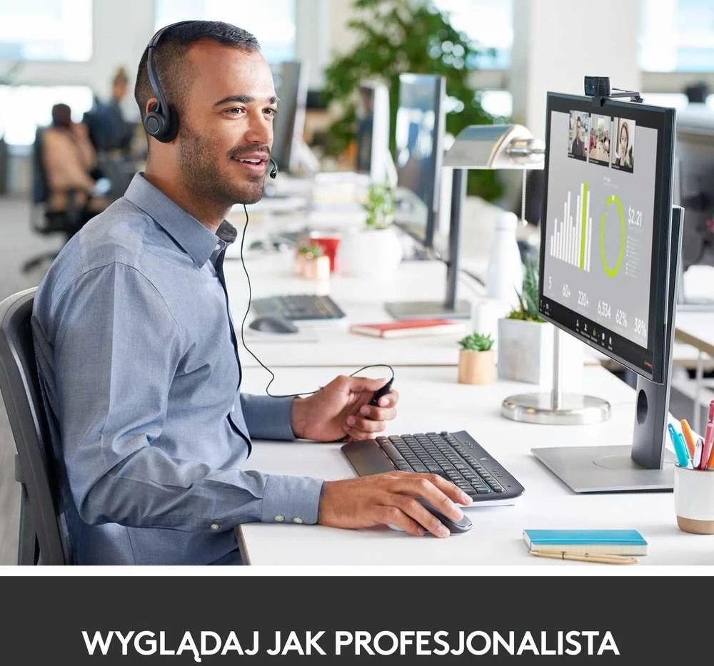 Internetinė kamera Logitech HD Pro C920S  Webcam/ FHD