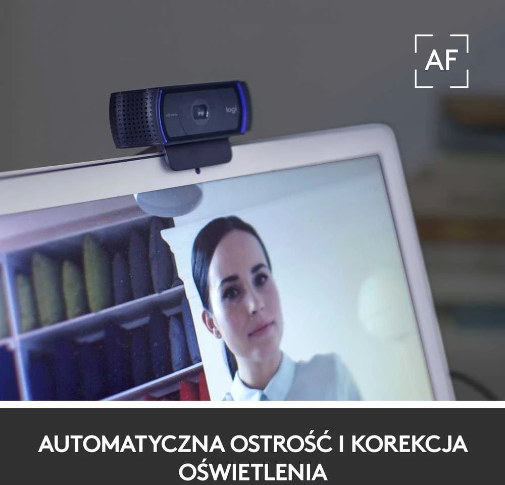 Internetinė kamera Logitech HD Pro C920S  Webcam/ FHD