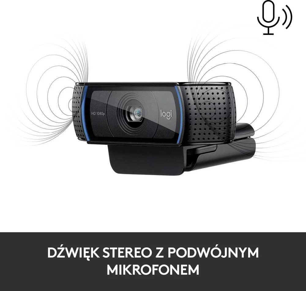 Internetinė kamera Logitech HD Pro C920S  Webcam/ FHD