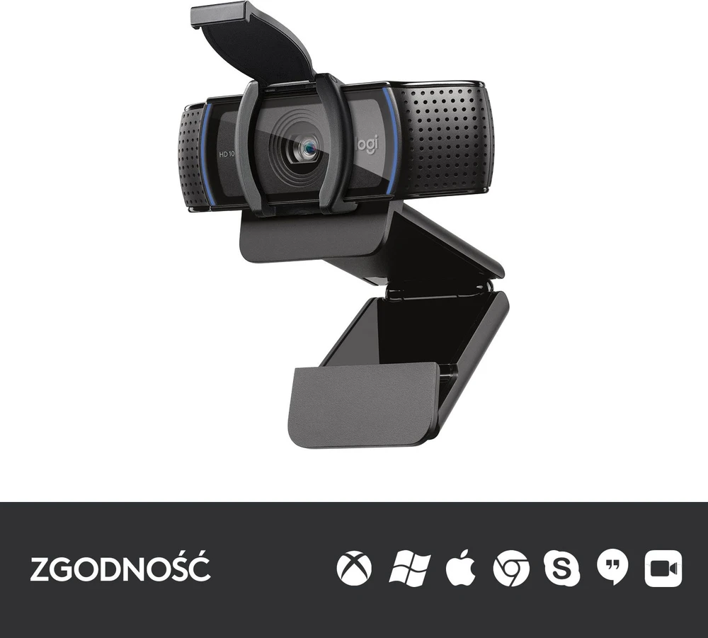 Internetinė kamera Logitech HD Pro C920S  Webcam/ FHD