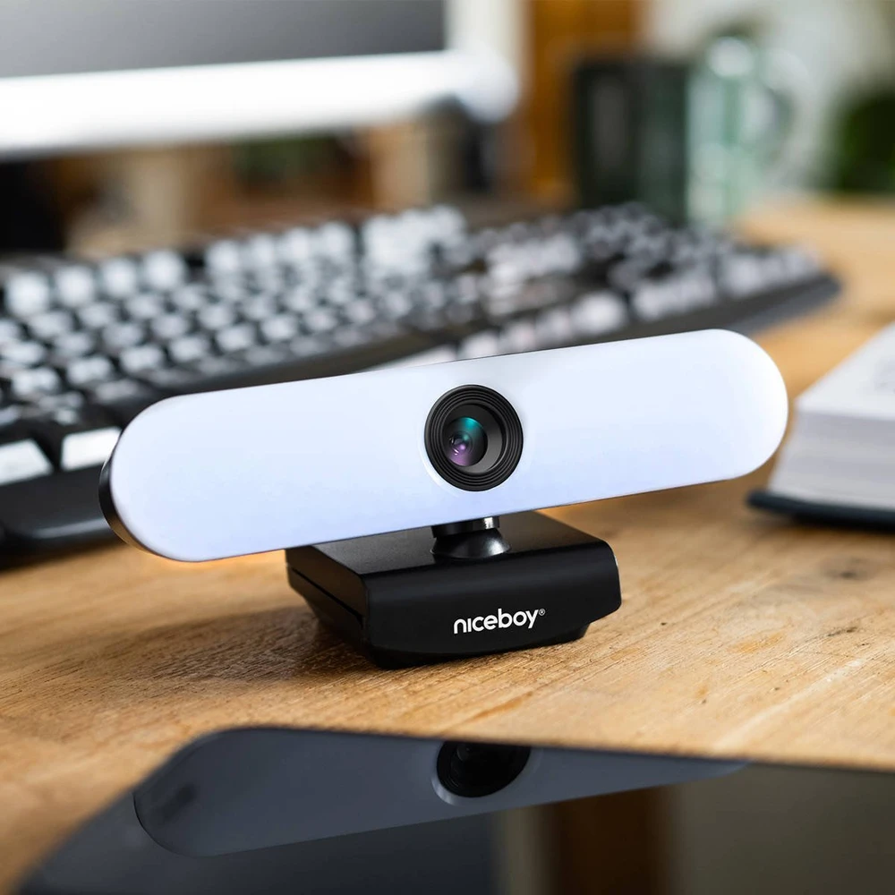 Internetinė kamera Niceboy STREAM PRO 2 su LED apšvietimu