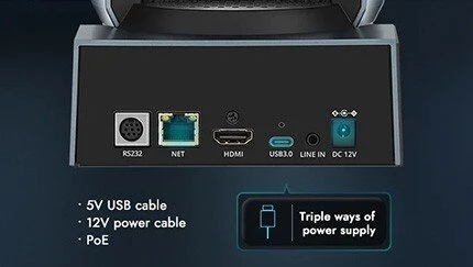 Rocware RC821U USB-HDMI kamera / 12 kartų optinis priartinimas
