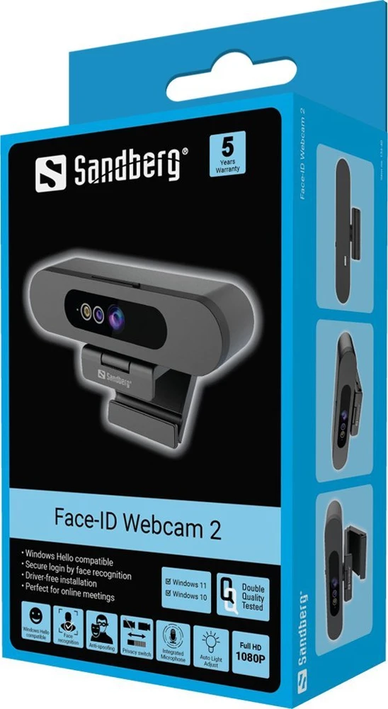 Sandberg Face-ID Webcam 2