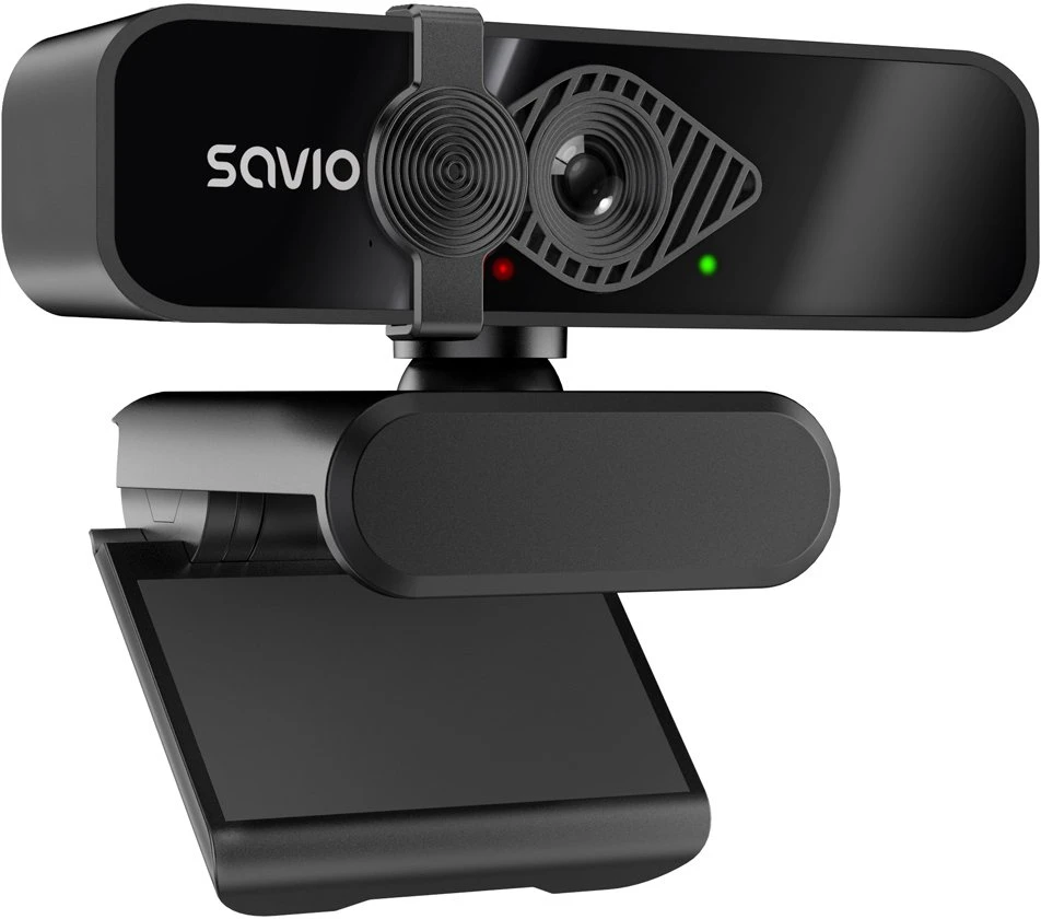 Savio CAK-06 webcam 3840 x 2160 pikselių USB Juodas