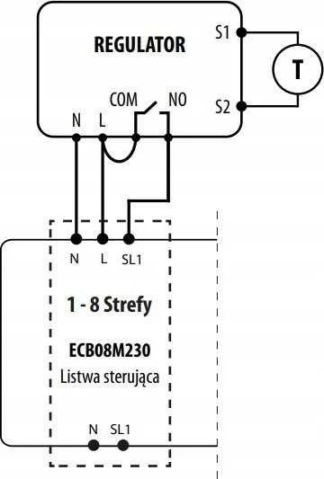 Engo Wi-Fi temperatūras regulators E10-B, 230V, juodas