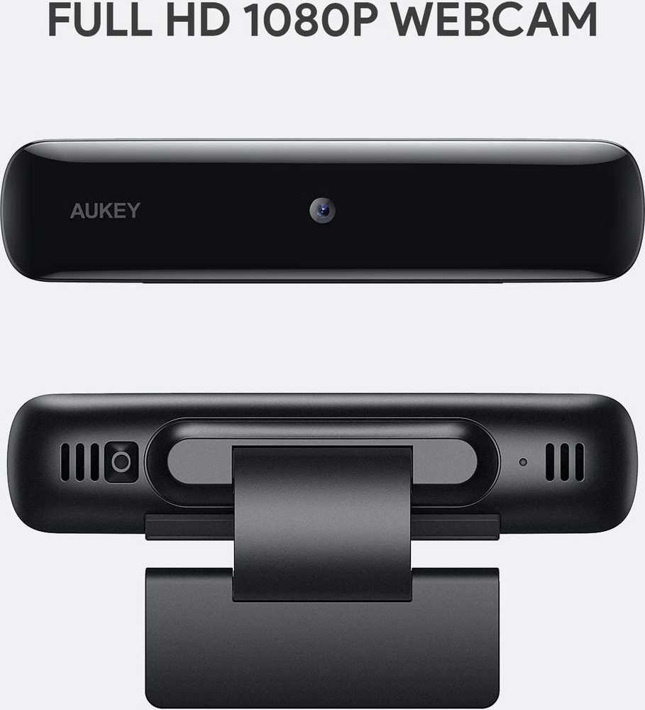 Internetinė kamera Aukey PCW1, Full HD Juoda