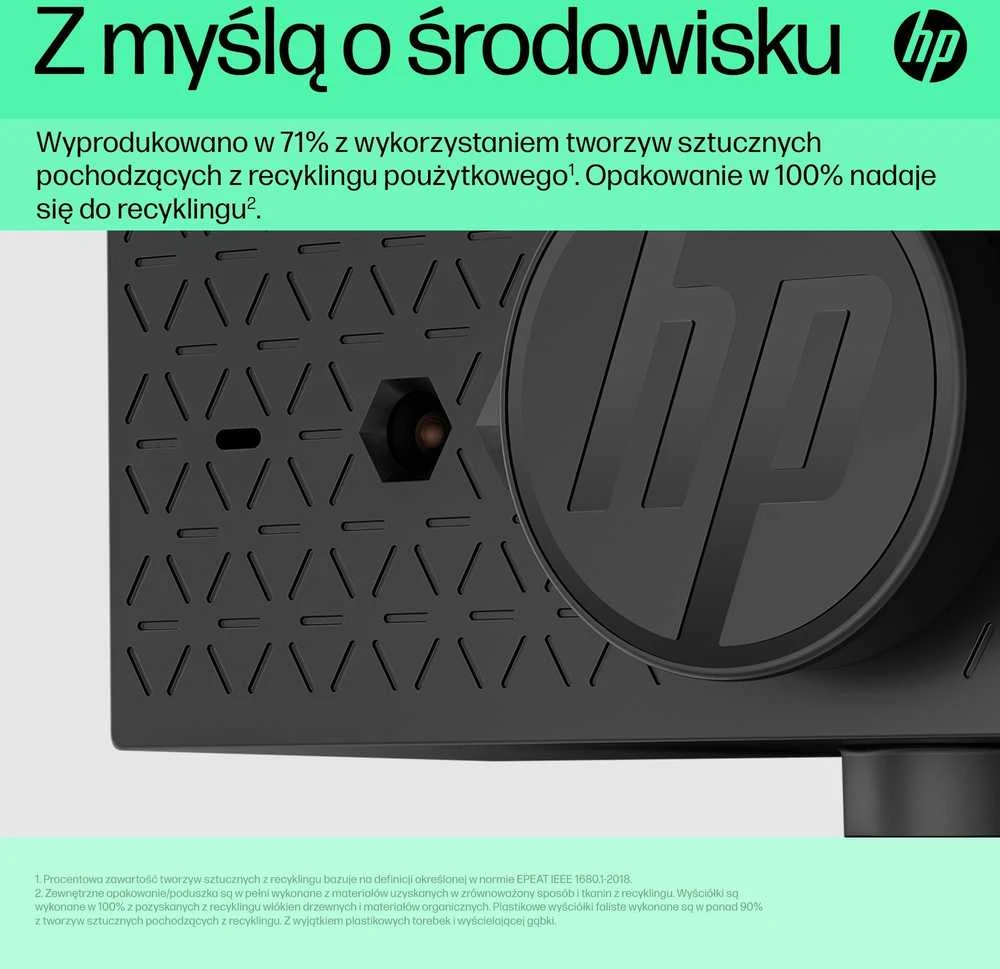 HP 625 USB FHD konferencijų verslo internetinė kamera – pakreipta, pasukama, dvigubą triukšmą mažinantis mikrofonas, HDR, suderinama su „Windows Hello“, pritvirtinama – Juodas