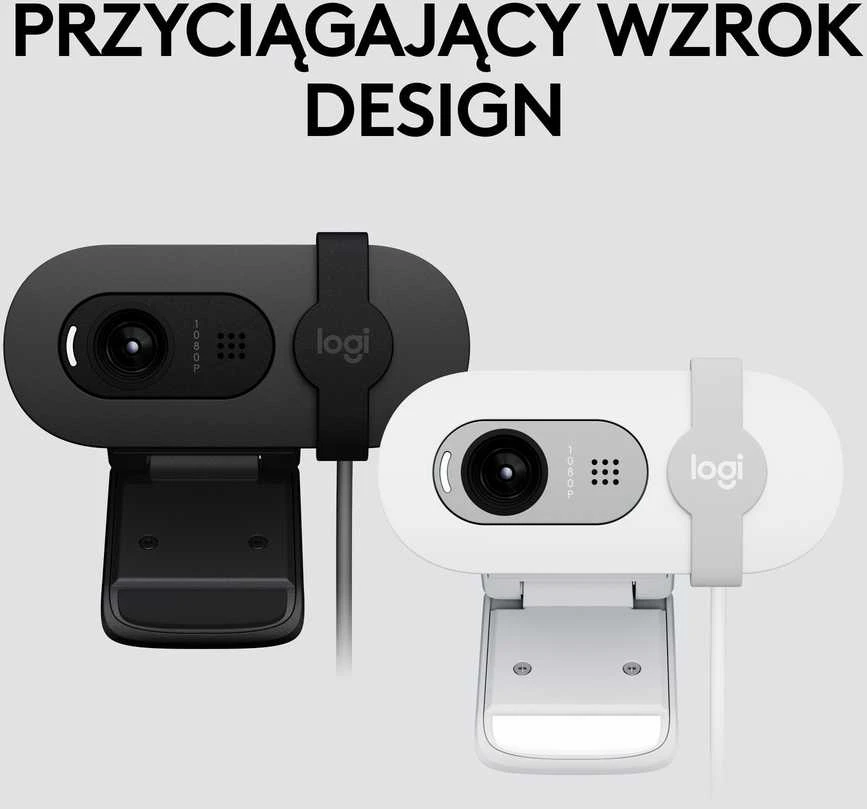 Internetinė kamera Logitech BRIO 100, rožinės spalvos