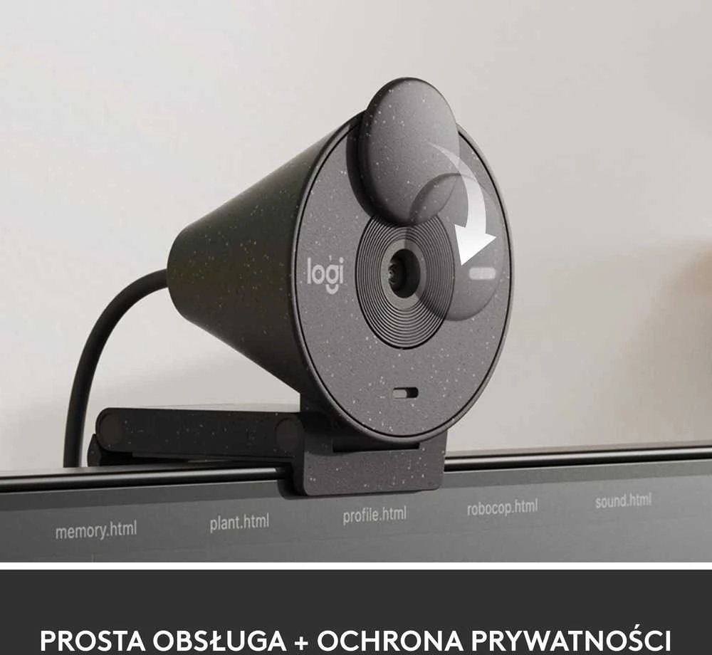 LOGITECH BRIO 305 žiniatinklio kamera, spalvota 2 MP 1920 x 1080 720p 1080p garso USB-C