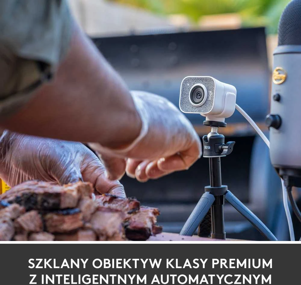Internetinė kamera Logitech StreamCam, Baltos spalvos